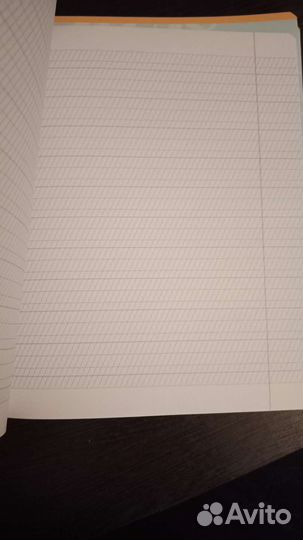 Тетрадь 12 л., частая косая линия с доп.горизонт