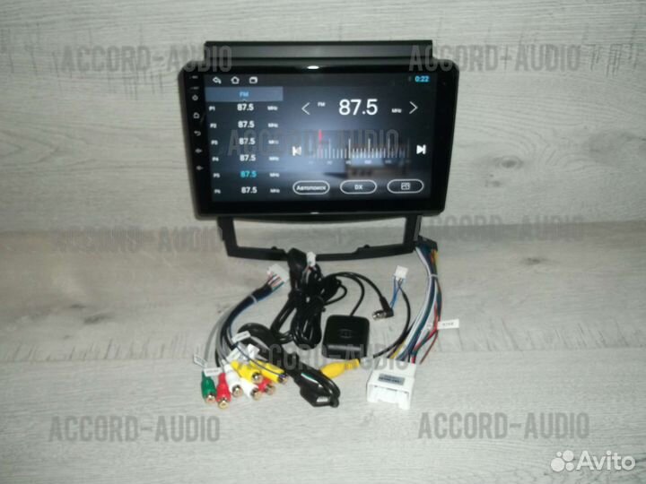 Магнитола SsangYong Actyon Android 2/32 GPS WiFi