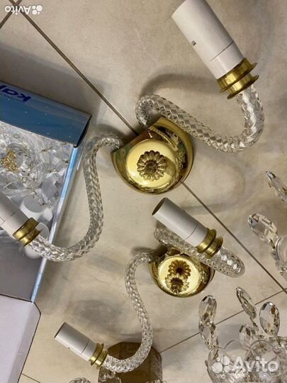 Чехия бра хрусталь Богемия