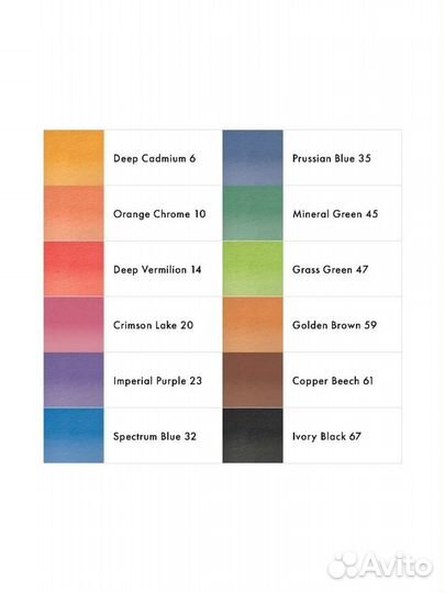 Акварельные карандаши