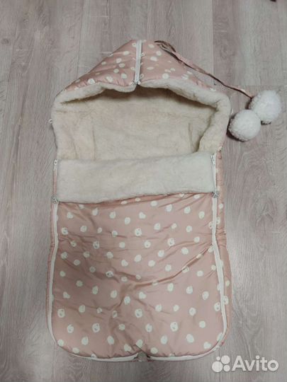 Зимний конверт в коляску