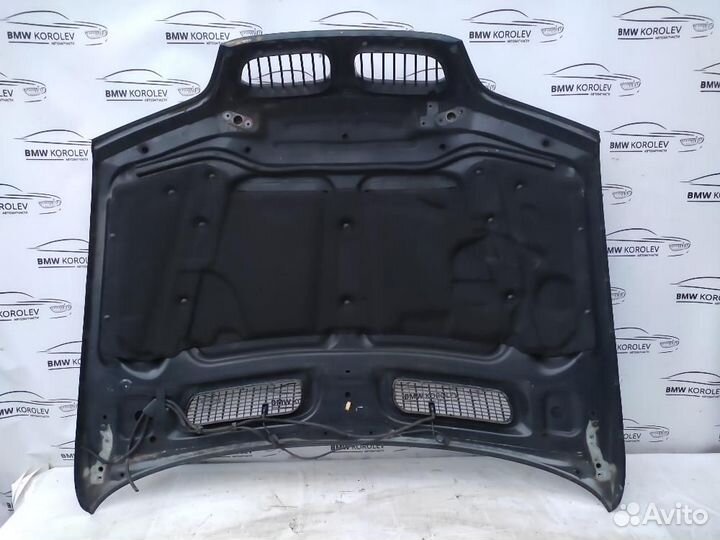 Капот зеленый дефект BMW X5E53