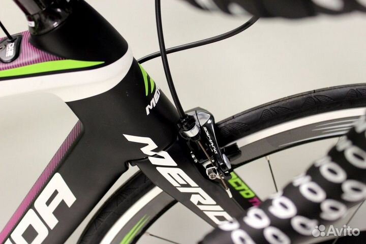 Аэро Шоссейный велосипед Merida reacto EVO CF Tea