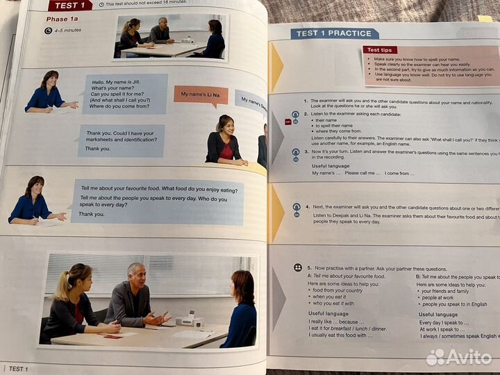 Книга для подготовки к Ielts Life Skills A1