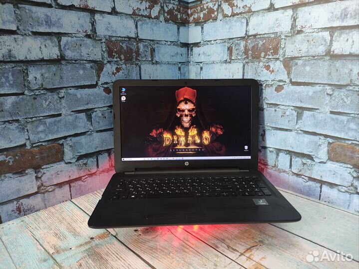 Игровой ноутбук HP i3/16gb/2 видеокарты