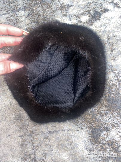 Шапка зимняя меховая женская норка