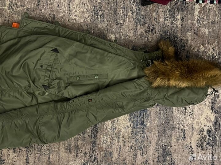 Парка alpha industries n 3b slim fit