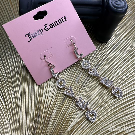 Серьги Juicy Couture