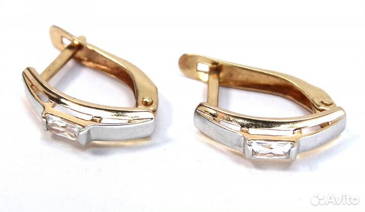 Золотые серьги