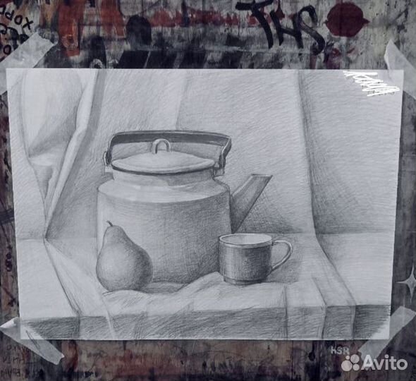 Работы по рисунку и живописи