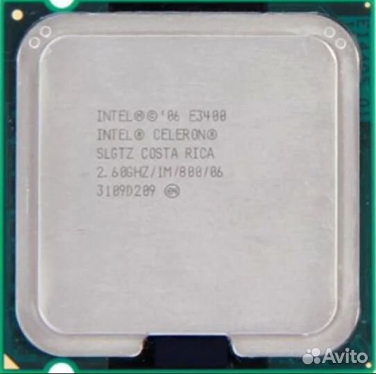 Процессор Intel Celeron e3400