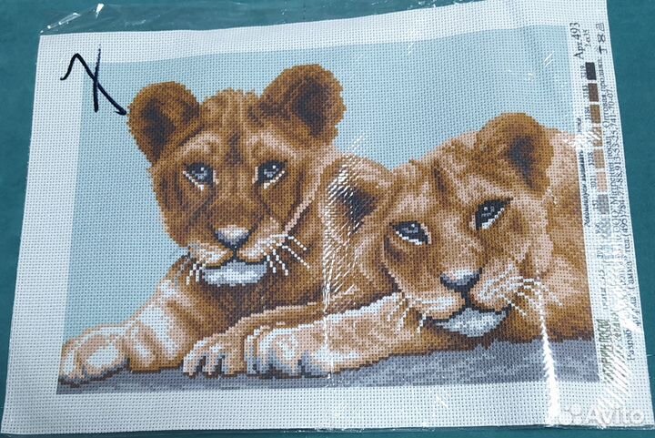 Рисунок на канве для вышивания крестиком