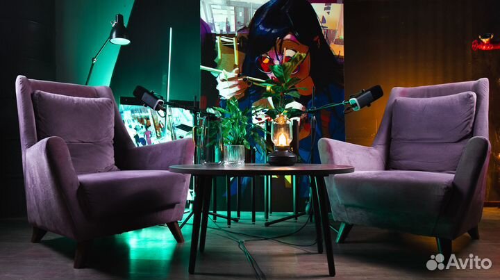 Запись видео подкаста с монтажом