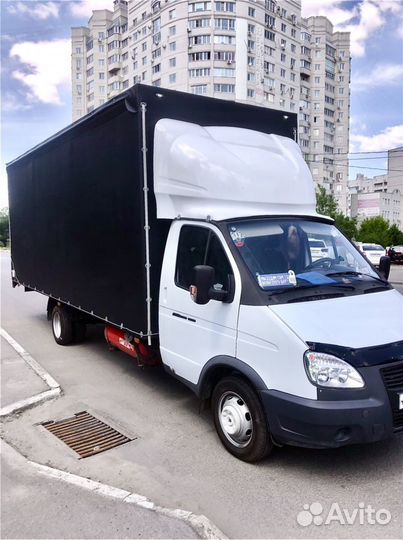 Грузоперевозки газель 6 метров 32 куба до 3 тонн