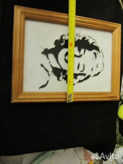 Картина на стекле Мэрилин Монро