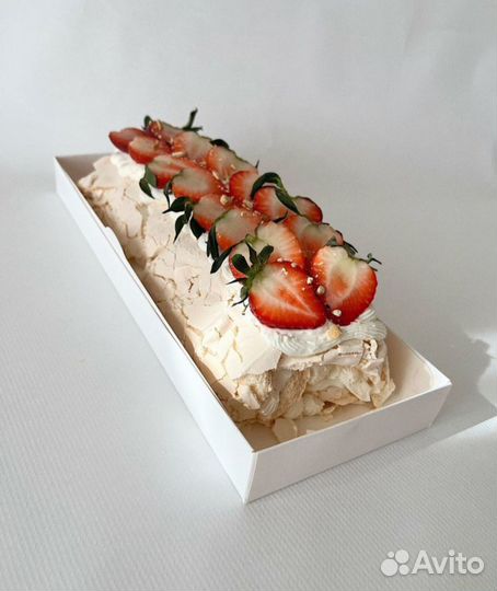 Меренговый рулет