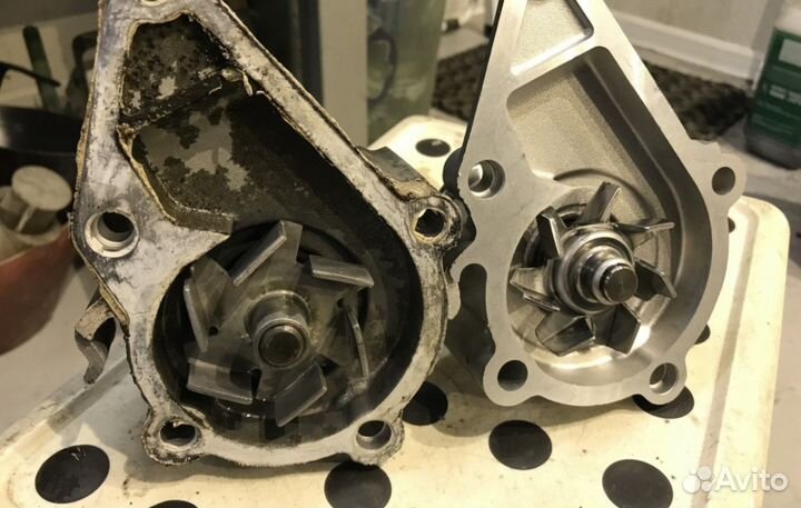 Замена помпы BMW X3 2014-2017