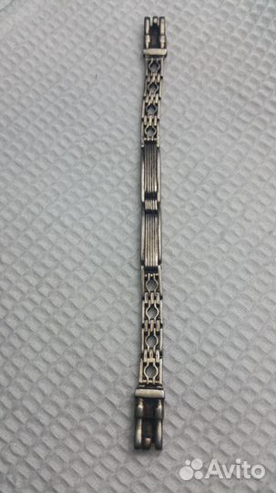 Серебряный браслет для часов