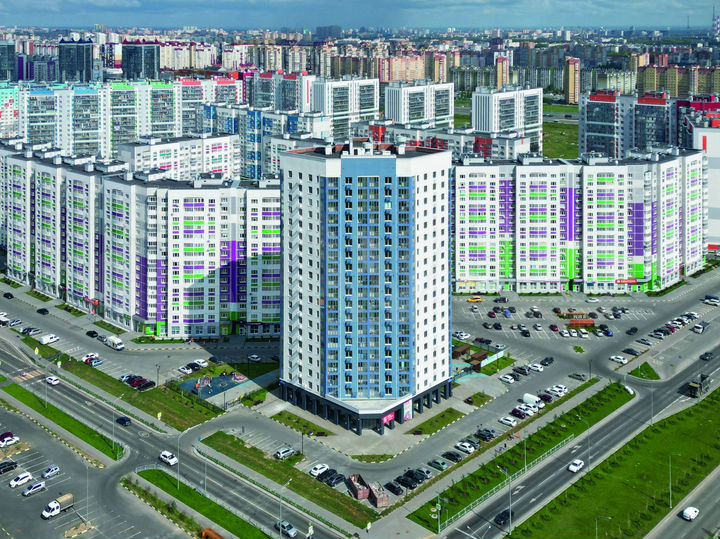 Своб. планировка, 127 м², 18/19 эт.