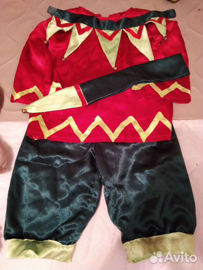 Костюм петрушки для мальчика