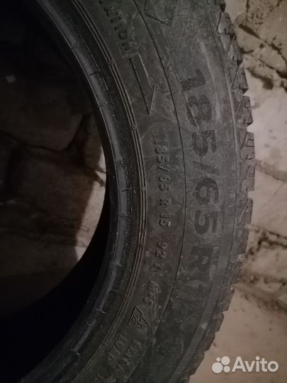Зимняя резина r15 липучка 185 65