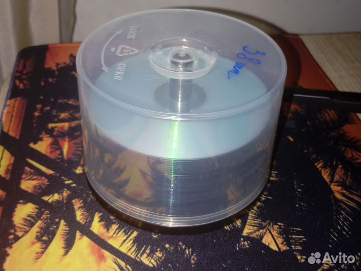 Диски для записи DVD+R 4.7GB