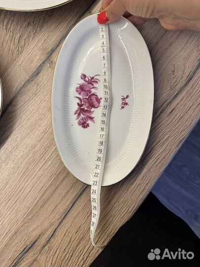 Набор столовой посуды, блюда овальные гдр