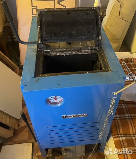 Твердотопливный котел buderus