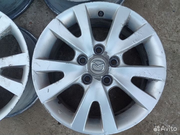 Оригинальные литые диски 5x114.3 R16 Mazda 3