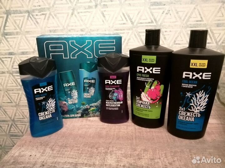 Гель для душа шампунь Axe, подарочный набор