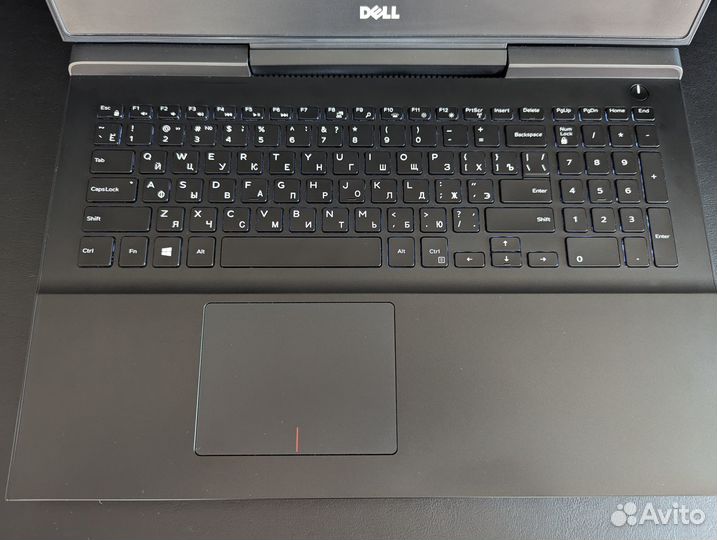 Игровой ноутбук Dell i7/1050ti/32Gb