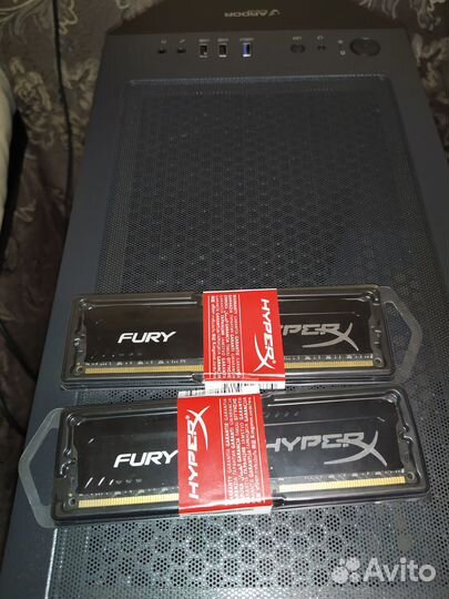 DDR3 16 (2x8) gb Fury 1866