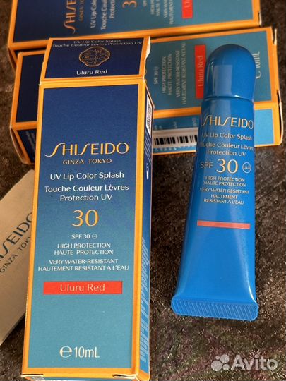 Shiseido Солнцезащитный блеск для губ