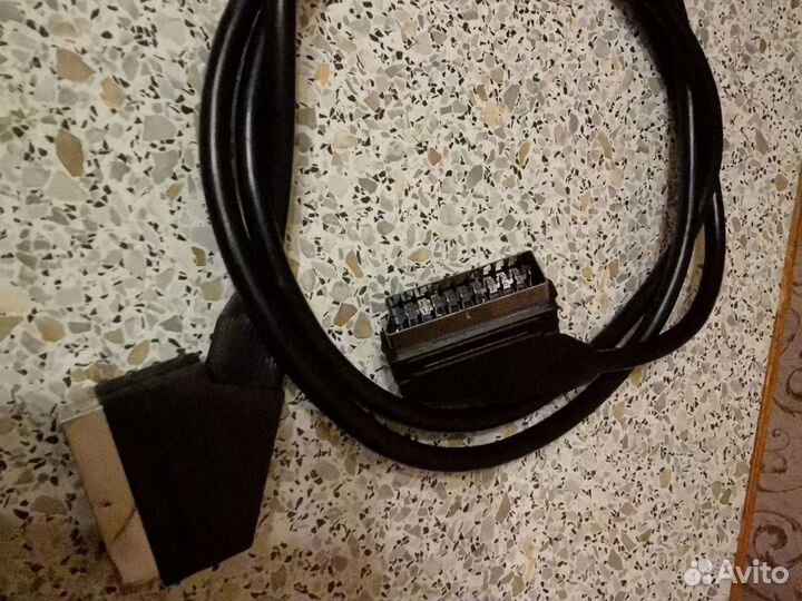 Кабель scart, tv, адаптер, кабель тюльпан