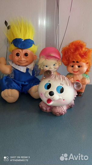 Резиновые игрушки СССР