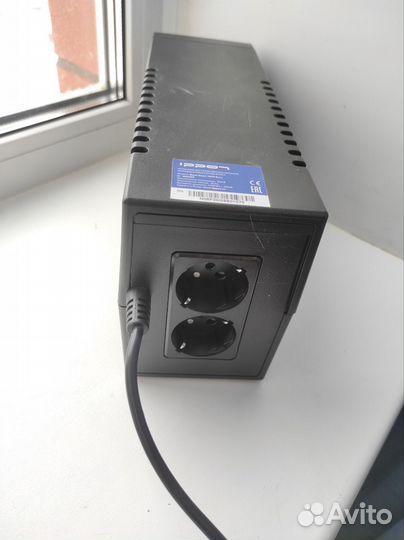 Бесперебойник на 2 розетки