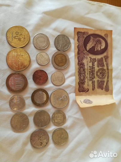 Юбилейные монеты/монеты ссср/монета разных стран
