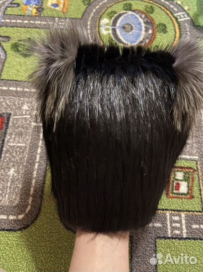Новая натуральная меховая шапка
