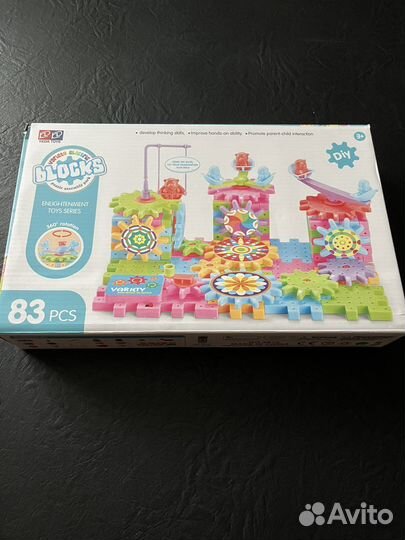 Детские конструкторы на шестеренках