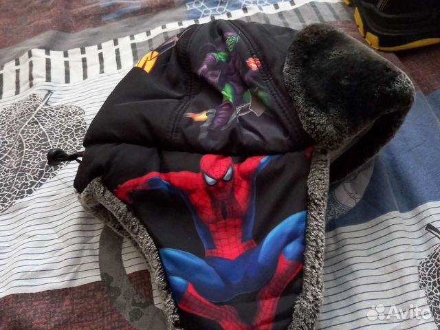 Шапка ушанка детская