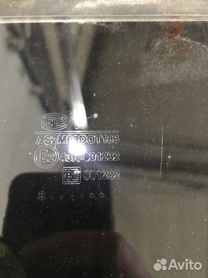 Стекло двери лада приора 2110