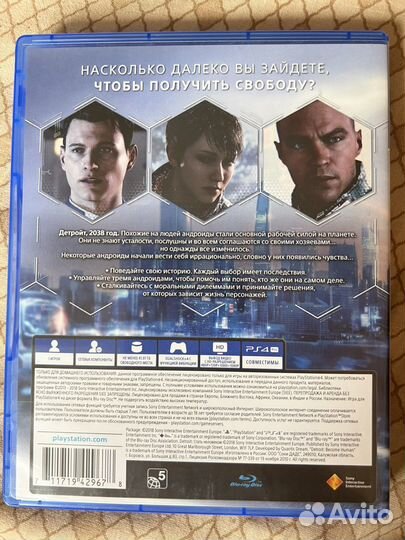 Игра для приставки Detroit Стать человеком