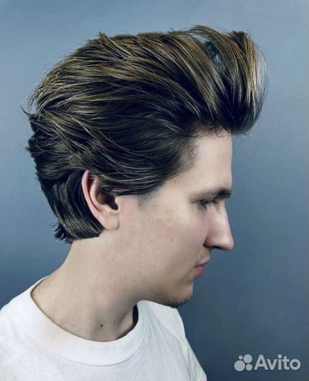 Модель на мужскую стрижку