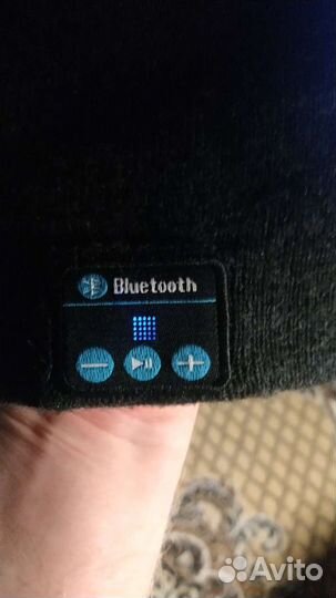 Шапка с bluetooth наушниками