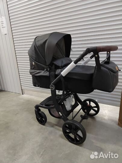 Детская коляска трансформер 2в1/3в1 Aimile экокожа