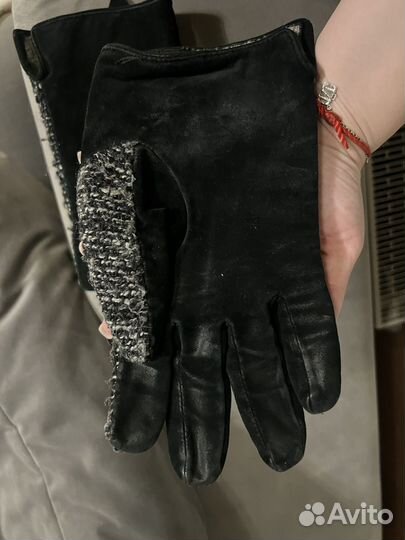 Перчатки louis vuitton оригинал мужские кашемир