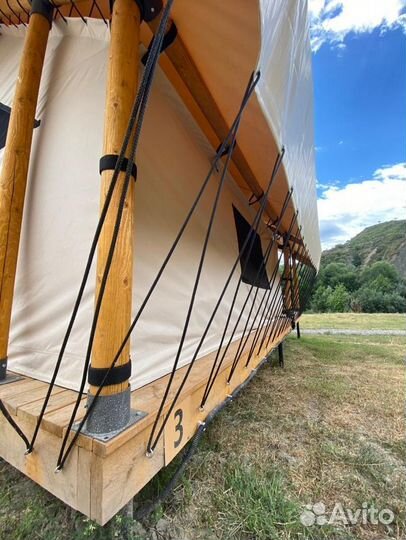 Палатка сафари тент для глэмпинга