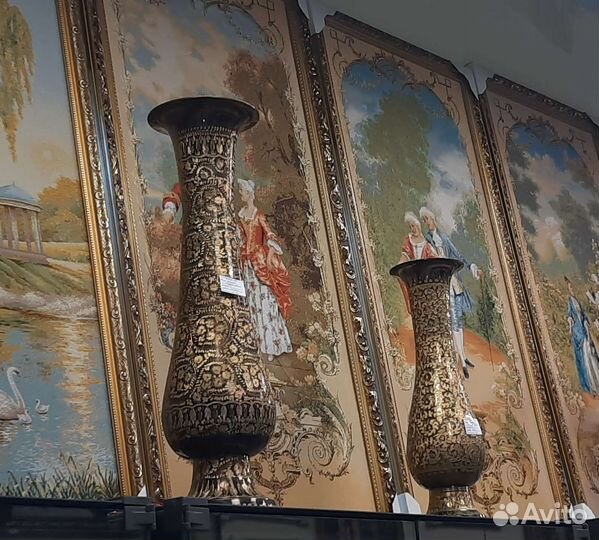 Вазы. Индия, Мельх.коньячные наборы