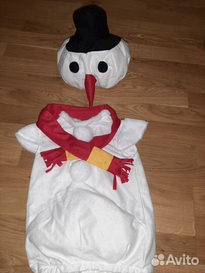 Новогодний костюм Снеговик