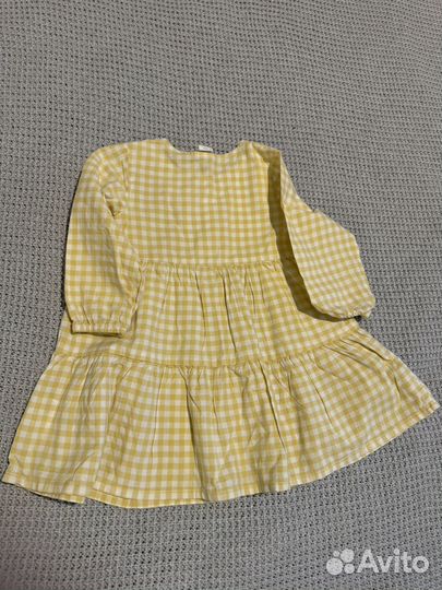 Платье для девочки hm 86